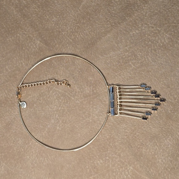 Gold & Mirror Necklace - Picture 3 of 9